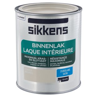Sikkens Binnenlak Zijdeglans Leemgrijs 0,75l
