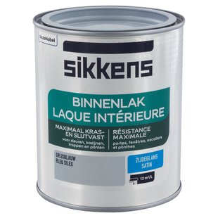 Sikkens Binnenlak Zijdeglans Grijsblauw 0,75l
