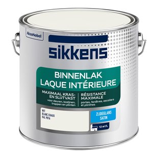 Sikkens Binnenlak Zijdeglans Ral 9016 2,5l