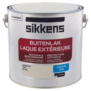 Sikkens Buitenlak Zijdeglans Ral 9010 2,5l