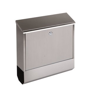 Sencys Muurbrievenbus - Staal - Inox - 33x36x11cm