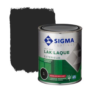 Sigma Exterieur Lak Ral7021 Hoogglans 750 Ml