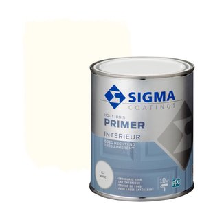 Sigma Houtprimer Interieur Wit 750ml