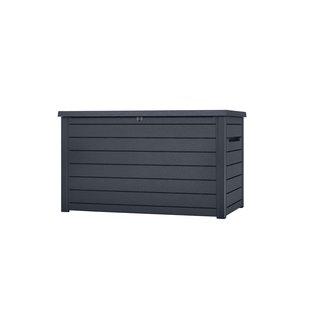 Keter Kussenbox Ontario - Houtlook - Antraciet - 870l - 147x83x86cm