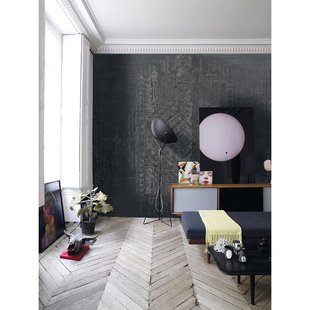 Fotobehang Grafisch Patroon 14140 - Antraciet - 2,70m X 300cm