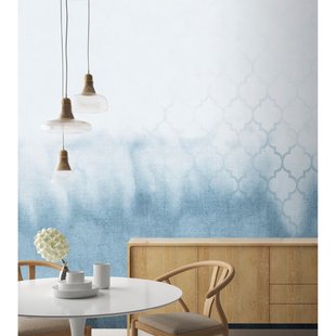 Fotobehang Fading 14150 - Blauw - Grijs - 2,70m X 300cm