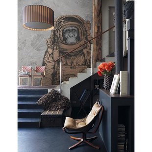 Vliesbehang Vanilla Lime 14213 - Grijs - Koper - 2,70m X 450cm