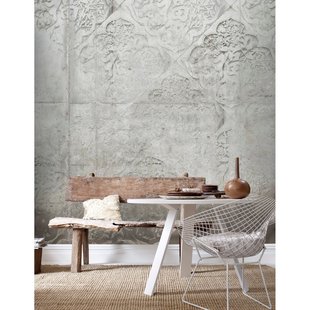 Fotobehang Vanilla Lime 14231 - Grijs - 2,70m X 450cm