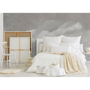 Fotobehang Vanilla Lime 14318 - Grijs - Wit - 2,70m X 300cm