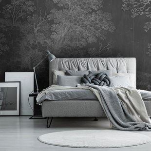 Fotobehang Vanilla Lime 14175 - Antraciet - 2,70m X 450cm