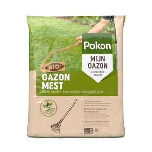 Pokon Bio Gazonmest Voor 75m2