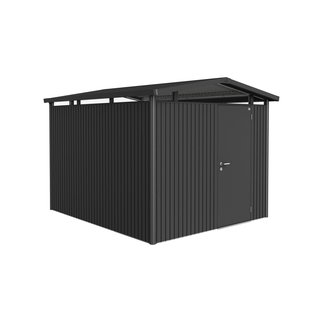 Biohort Metalen Tuinhuis Panorama - Donkergrijs Metallic - 273x318cm