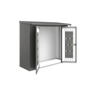 Biohort Deurpakket Woodstock 230 Kwartsgrijs Metallic 210x172,5cm