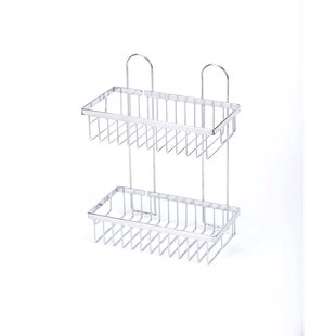 Aquavive Doucherek Rechthoek Tweelaags Chroom