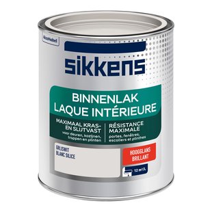 Sikkens Binnenlak Hoogglans Grijswit 750ml