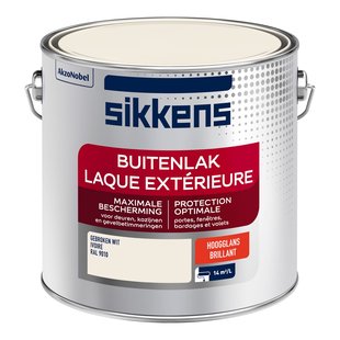 Sikkens Buitenlak Hoogglans Ral 9010 2,5l