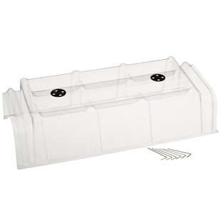 Nature Modulaire Kweektunnel Van Pvc Met 6 Grondpennen 22x86x40cm