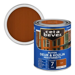 Cetabever Meesterbeits Transparant Deur & Kozijn Teak 750ml