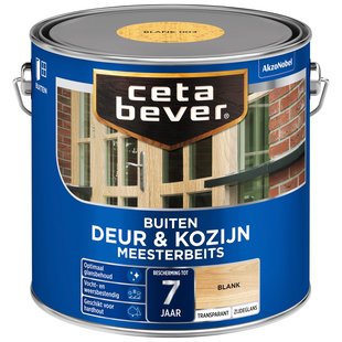 Cetabever Meesterbeits Transparant Deur & Kozijn Blank 2,5l