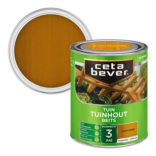 Cetabever Transparant Tuinhout Beits 006 Licht Eiken 750 Ml