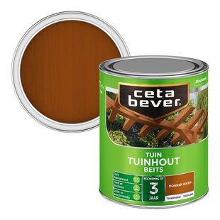 Cetabever Transparant Tuinhout Beits 009 Donker Eiken 750 Ml