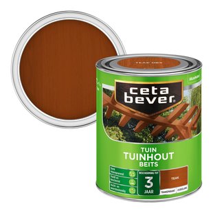 Cetabever Transparant Tuinhout Beits 085 Teak 750 Ml