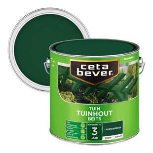 Cetabever Dekkend Tuinhout Beits 625 Lauriergroen 2,5 L