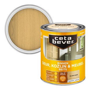 Cetabever Transparant Binnenbeits Deur & Kozijn Ac 0104 Blank Eiken 750 Ml