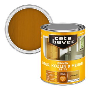 Cetabever Transparant Binnenbeits Deur & Kozijn Ac 0106 Licht Eiken 750 Ml