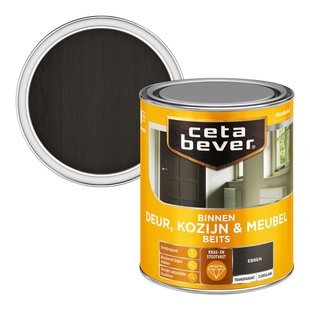 Cetabever Transparant Binnenbeits Deur & Kozijn Ac 0120 Ebben 750 Ml