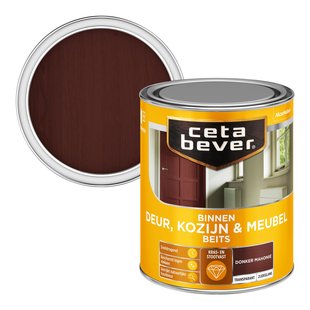 Cetabever Transparant Binnenbeits Deur & Kozijn Ac 0147 Donker Mahonie 750 Ml