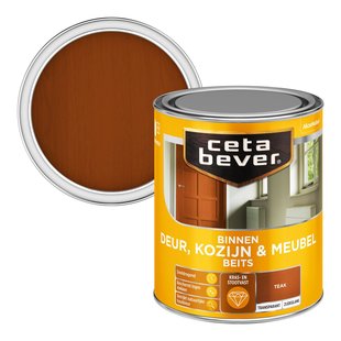 Cetabever Binnenbeits Transparant Deur & Kozijn Teak 750ml