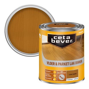 Cetabever Beits Transparant Vloer - & Parketlak Licht Eiken 750ml