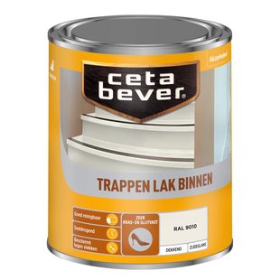Cetabever Dekkend Trappenlak Ac 310 Ral9010 750ml