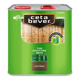Cetabever Schuttingbeits Lichtbruin 2,5 L
