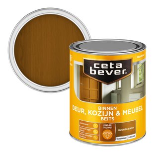 Cetabever Transparant Binnenbeits Deur & Kozijn Ac 0107 Rustiek Eiken 750 Ml