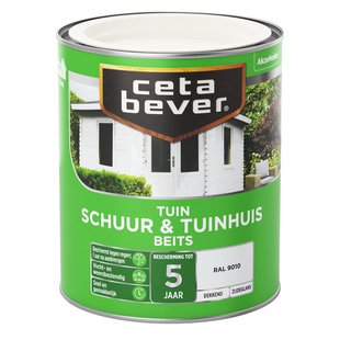 Cetabever Dekkend Schuur- & Tuinhuis Beits Ral 9010 750 Ml