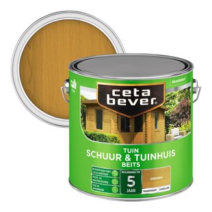 Cetabever Transparant Schuur- & Tuinhuis Beits 077 Grenen 2,5 L