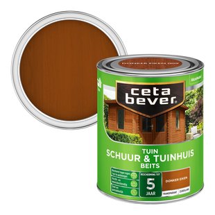 Cetabever Transparant Schuur- & Tuinhuis Beits 009 Donker Eiken 750 Ml