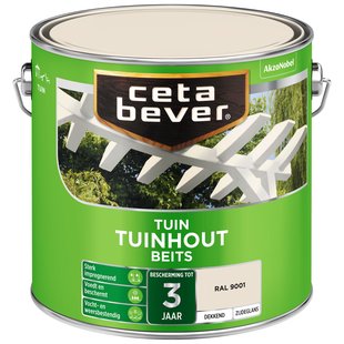 Cetabever Dekkend Tuinhout Beits Ral 9001 2,5 L