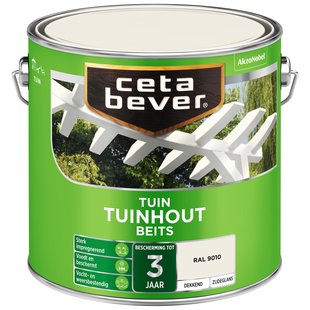 Cetabever Dekkend Tuinhout Beits Ral 9010 2,5 L