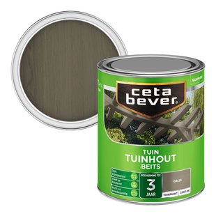 Cetabever Transparant Tuinhout Beits 033 Grijs 750 Ml