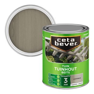 Cetabever Transparant Tuinhout Beits 032 Licht Grijs 750 Ml