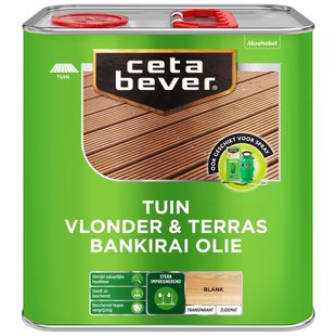 Cetabever Vlonder- Terrasolie Bankirai Uv Pr Kll 2,5 L