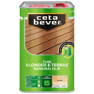 Cetabever Vlonder- Terrasolie Bankirai Uv Pr Kll 4 L