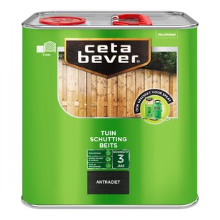 Cetabever Schuttingbeits Antraciet 2,5 L