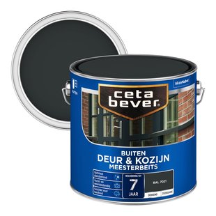 Cetabever Dekkend Meesterbeits Deur & Kozijn Ral 7021 2,5 L