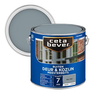 Cetabever Meesterbeits Dekkend Deur & Kozijn Ral 7001 2,5l