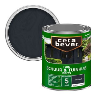 Cetabever Dekkend Schuur- & Tuinhuis Antraciet 750 Ml