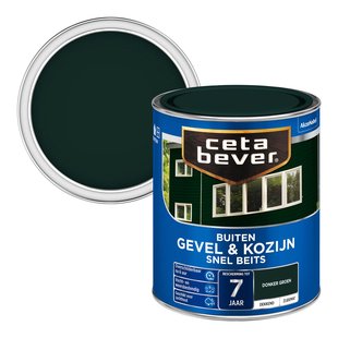 Cetabever Snelbeits Dekkend Gevel Donker Groen 750ml